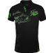 Hotspot Design Ba Mania Polo shirt Korte Mouw Zwart L Man