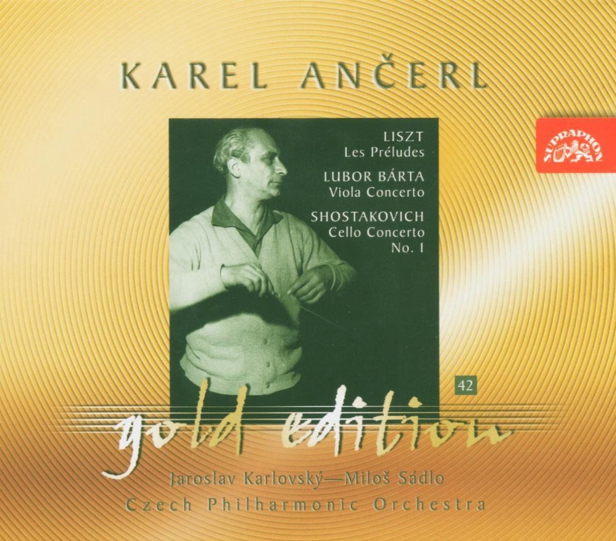 OUTHERE Shostakovich Dimitri, Barta Lubor...: Concerto per Violoncello Nr 1 Opus 107 Les Preludes Concerto per Viola - CD