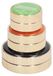 Poids de raquette de tennis - Accessoire d'entraînement - Outil de pratique - Booster de vitesse - Acier - Poids réglable : 100 g / 50 g / 25 g