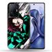 Beschermhoes Xiaomi 11T / 11T Pro Beschermhoes Manga Demon Slayer Tanjiro