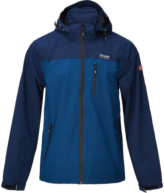 Nordberg David Heren Softshell Jas Blauw XXXL