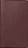 BRUNNEN Weekkalender model 758 2023 bladgrootte 8,7 x 15,3 cm bordeaux