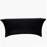 WERKA PRO Tafelkleed voor klaptafel, 180 cm, zwart