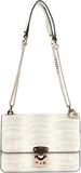 GUESS Schoudertas Eliette Logo Convertible Xbody Flap Taupe Crème