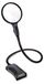 Lampe loupe LED flexible, grossissement 2,5x, diamètre 90 mm, mains libres, noir