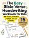 The Easy Bible Verse Handwriting Workbook for Kids
