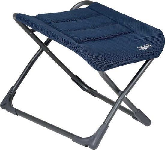 Crespo AP-231-AD Voetenbank - Blauw - Aluminium - 60x44x46cm
