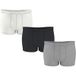 ESMARA MEN Heren Boxer, 3 stuks. (Zwart/grijs/wit, XXL)