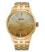 Seiko Herrenuhr SRPK46J1 Goldfarben Stahl Saphirglas Automatisch