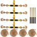 VEVOR Ratelkettingbinders, 5/16"-3/8", zware belasting, lastbinders met G80-kettingen, draagvermogen 3220 kg, set van 4 stuks