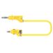 Electro PJP 2110-CD1-50J meetkabel [banaanstekker - banaanstekker] 50 cm geel 1 stuk