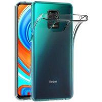 Phonillico® Case voor Xiaomi REDMI NOTE 9S / REDMI NOTE 9 PRO - Siliconengel TPU Transparante bescherming Zacht Ultradun