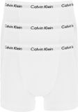 Calvin Klein Icon Cotton Stretch Trunks (3-pack) - heren boxers normale lengte - wit