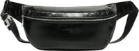 LIEBESKIND BERLIN Chudy Paper Touch Crinkle Beltbag Black Zwart