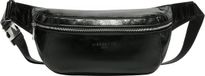 LIEBESKIND BERLIN Chudy Paper Touch Crinkle Beltbag Black Zwart