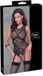 Cottelli Kanten Jarretel Body - Zwart - XL