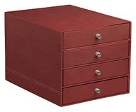 RHODIA 194573C - Ladenbox met 4 Laden Nacarat