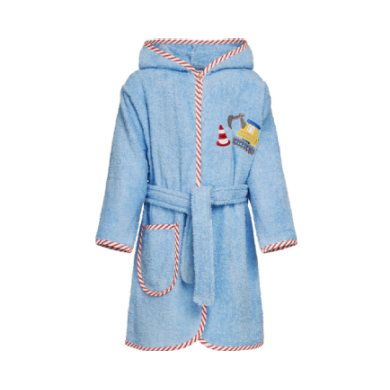 Playshoes Badstof Badjas Bagger blauw - 4010952557183