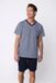 Pastunette - Shortama - Cabana - Katoen - Blauw - Maat XL