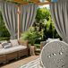 Eurofirany 448507 Sheer Beige Polyester Gordijn & Overgordijn 155 x 200 cm