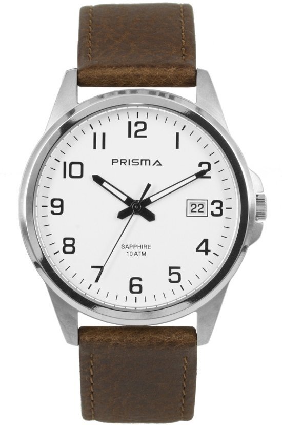 Prisma Silver Sapphire Heren horloge P1723.329G