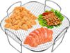 BeltAvenue Holding B.V. Friteuse à air chaud Grille de barbecue Inox 20 x 20,5 x 10 cm Lavable au lave-vaisselle