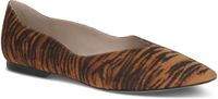 Caprice Dames Ballerina 9-22110-42 Oranje Leer G-breedte Maat 39