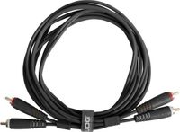 UDG Ultimate Audio Cable RCA-RCA Black 1,5 m Straight U97001BL