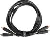 UDG Ultimate Audio Cable RCA-RCA Black 1,5 m Straight U97001BL