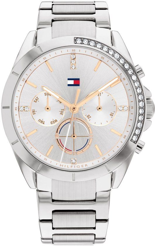 Tommy Hilfiger TH1782384 Kennedy Dames Horloge Zilverkleurig