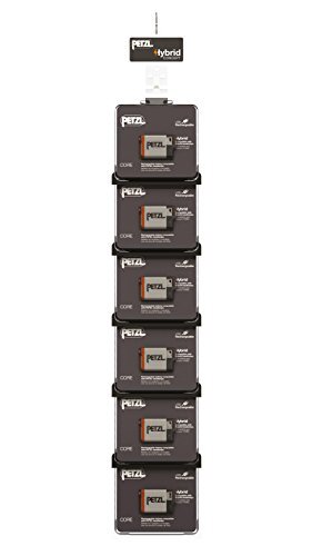 Petzl Cross Merchandising 6 CORE Kit oplaadbare batterijen voor hoofdlampen, meerkleurig, één maat