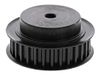 RS PRO Stalen tandriemschijf voor 9 mm riemen, 30 tanden/verdeling 5 mm, boring 6 mm