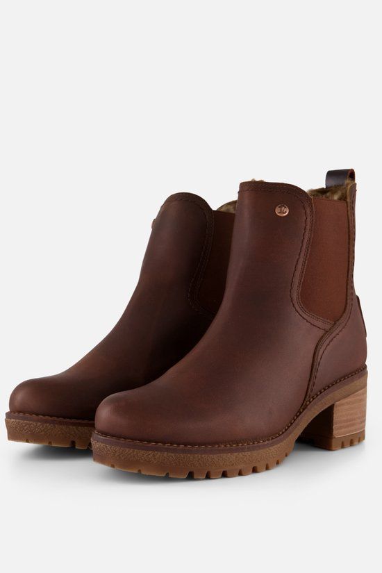 Panama Jack Pia B19 Chelsea boots bruin Nubuck - Maat 42