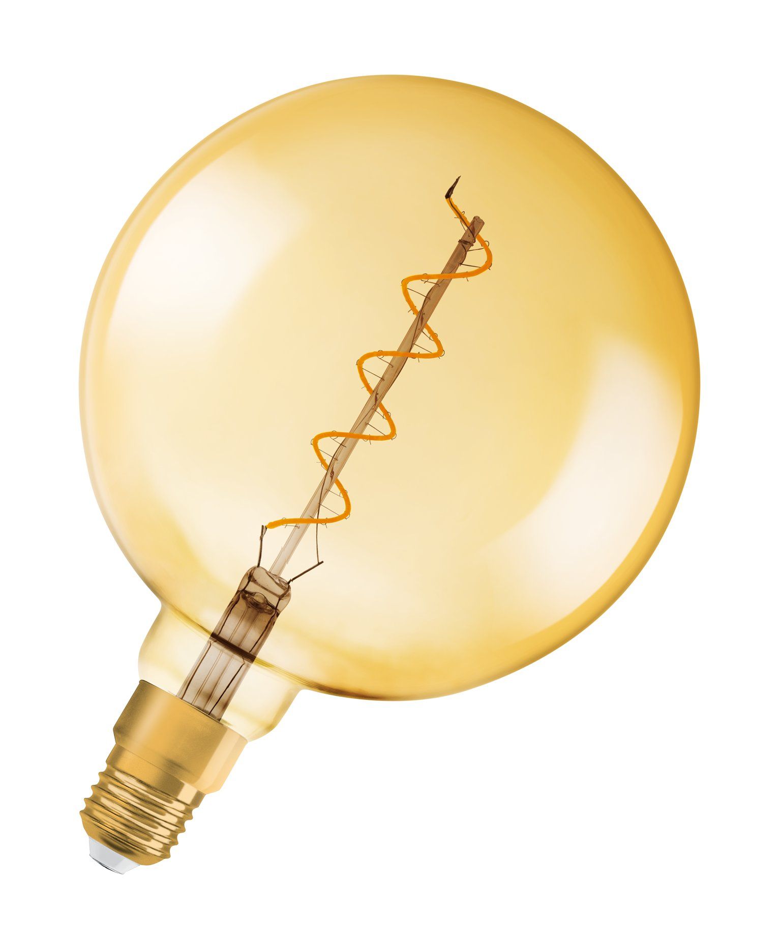 Osram Vintage 1906 LED Lamp - E27 - 4W - 300lm - Globe - 2000K - Dimmable