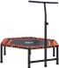 Sedco Trampoline de fitness avec poignée TP105 Hexagonal - 122 cm Orange