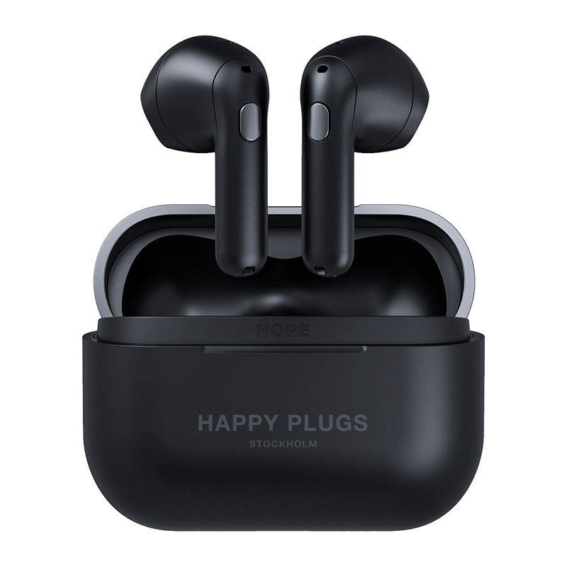 Happy Plugs Hope zwart