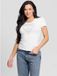 Guess Ss Cn Glanzende Driehoek T-Shirt - Streetwear - Vrouwen