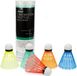 Avento Badminton Shuttles 5 stuks - 5 Kleuren - Geel/Blauw/Groen/Rood/Oranje