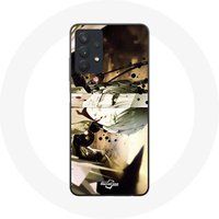 Maniacase Etui voor Samsung Galaxy A32 5G Anime Eren Yeager Attack on Titan Poster