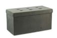 Galileo Casa 2194627 klapbank met fluweel grijs 76, afmetingen B 37 x H 37 cm