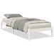 VidaXL Cadre de lit Bois de pin Blanc 80x210 cm