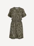 Apricot Mini-jurk met ritssluiting en luipaardprint