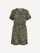 Apricot Mini-jurk met ritssluiting en luipaardprint