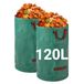 Velway 120 l x 2 herbruikbare tuinafvalzakken met handgrepen
