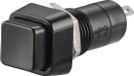 Tru Components 1587696 TC-R13-23A-05BK Bouton-poussoir 250 V/AC 1.5 A 1x hors/(en) Momentané 1 pièce(s)