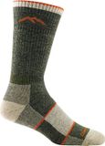 Darn Tough Hiker Boot Midweight with Cushion Olive Men's Wool Hiking Socks (Size L, 43-45)
