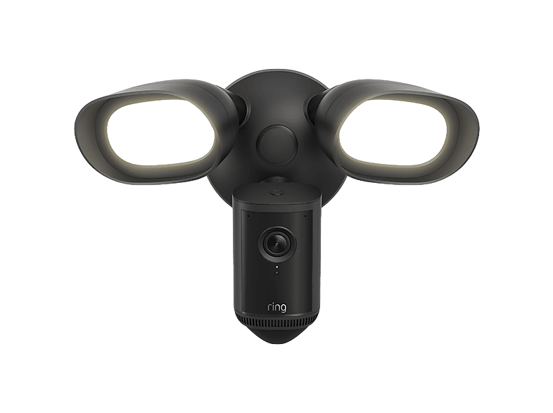 Ring Floodlight Cam Pro (nieuwste generatie) - Beveiligingscamera voor buiten, Retinal 4K, 10x Zoom, 2000 Lumen