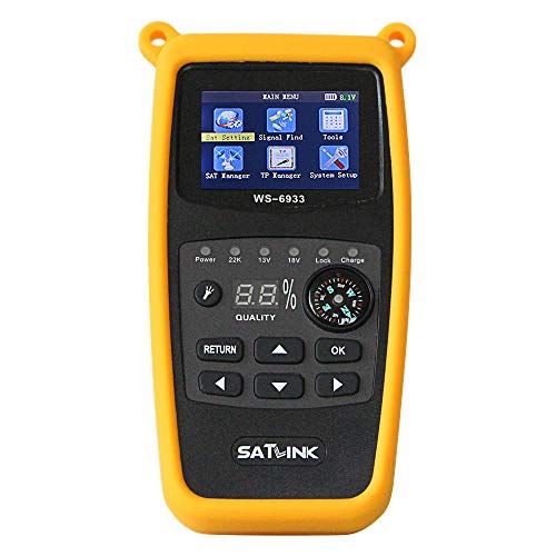 Satlink WS-6933 Camping Satfinder HD DVB-S + DVB-S2 8PSK SAT meetinstrument EU