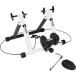Vélo home trainer magnétique avec tapis