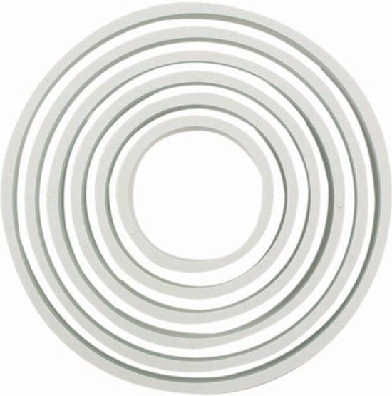 PME Uitstekerset Rond set/6